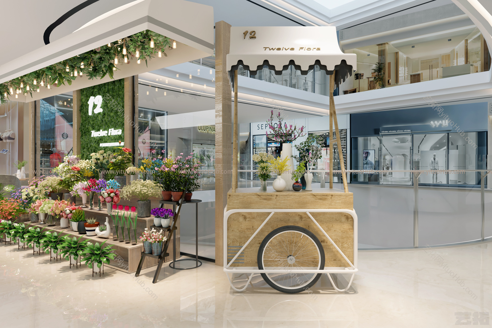 现代花店