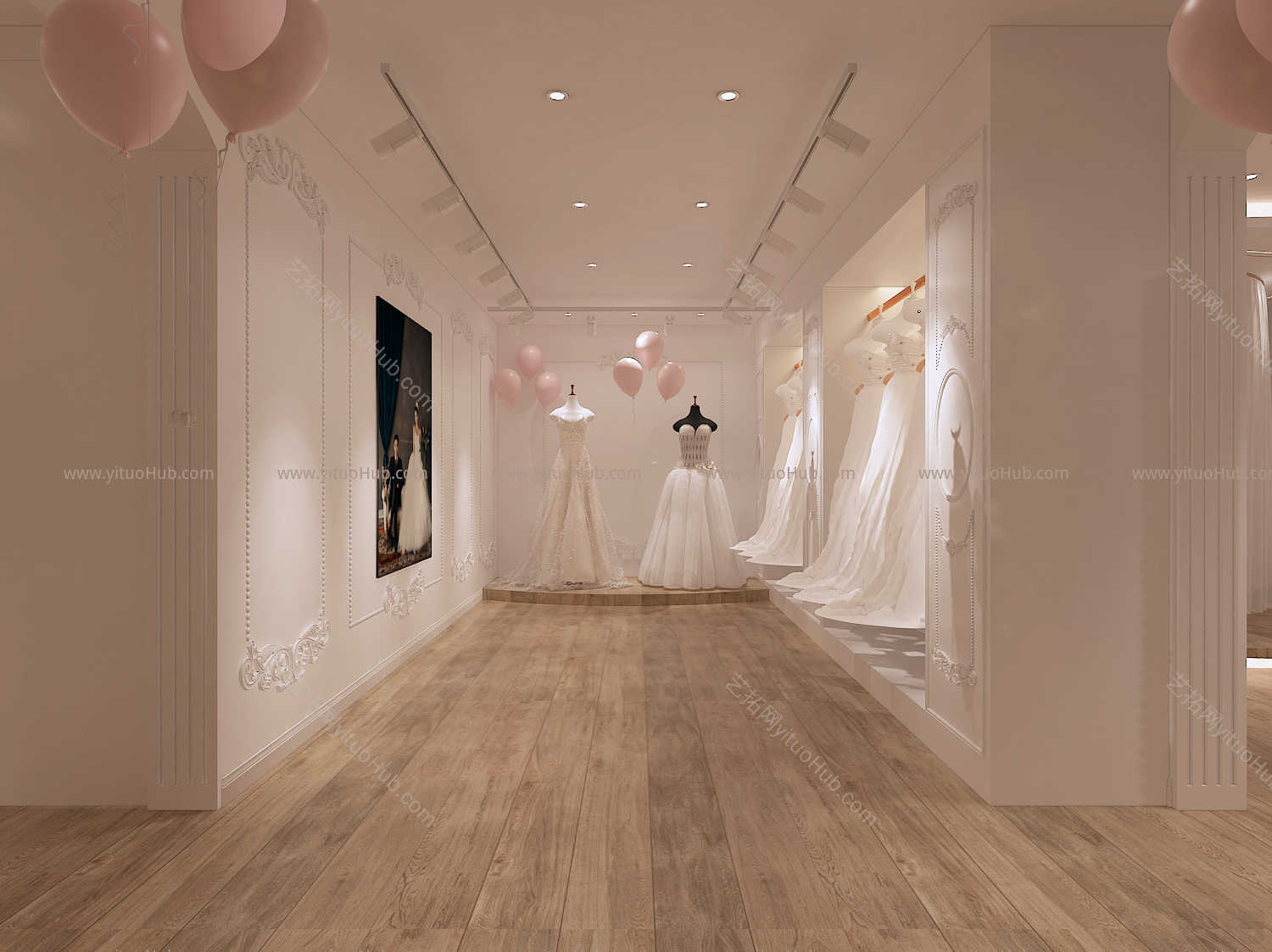 现代婚纱店