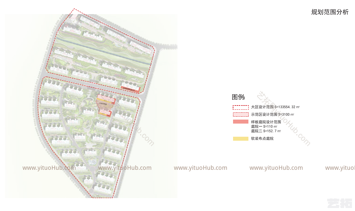 兰州科技新城大名城二期 22# 庭院方案设计
