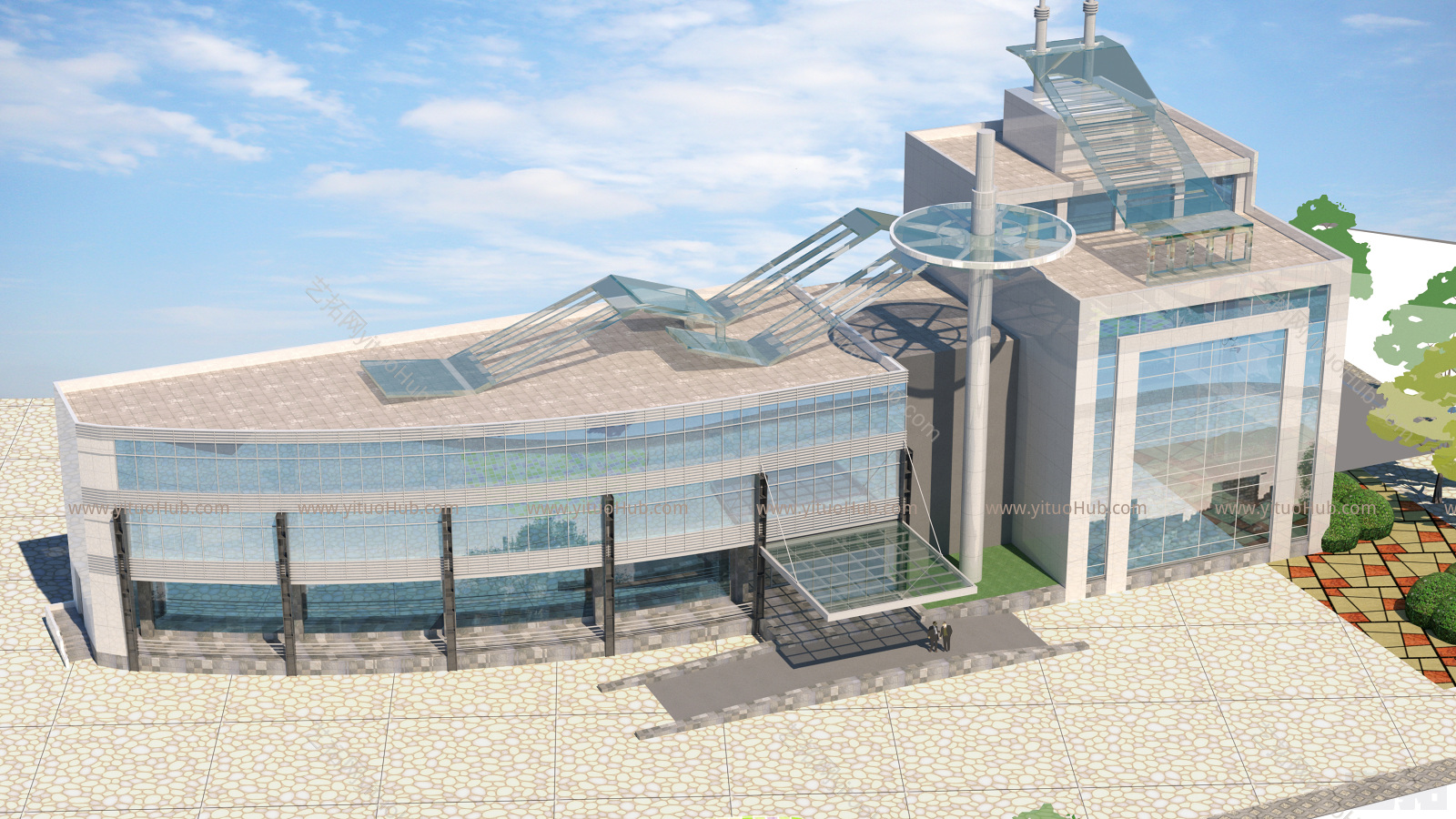 现代办公建筑