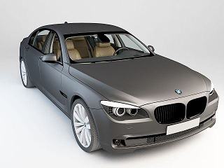 现代宝马（BMW）7系汽车模型