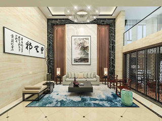 新中式大厅入户