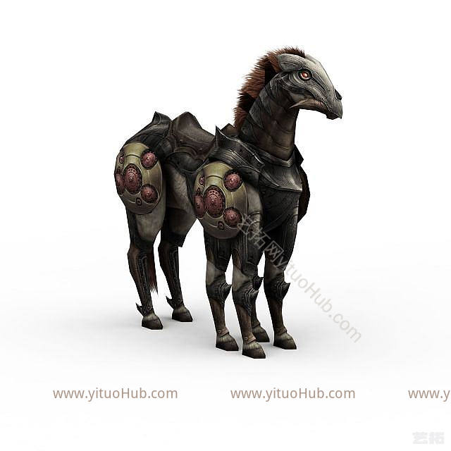 现代最终幻想零式角色怪物动漫角色模型