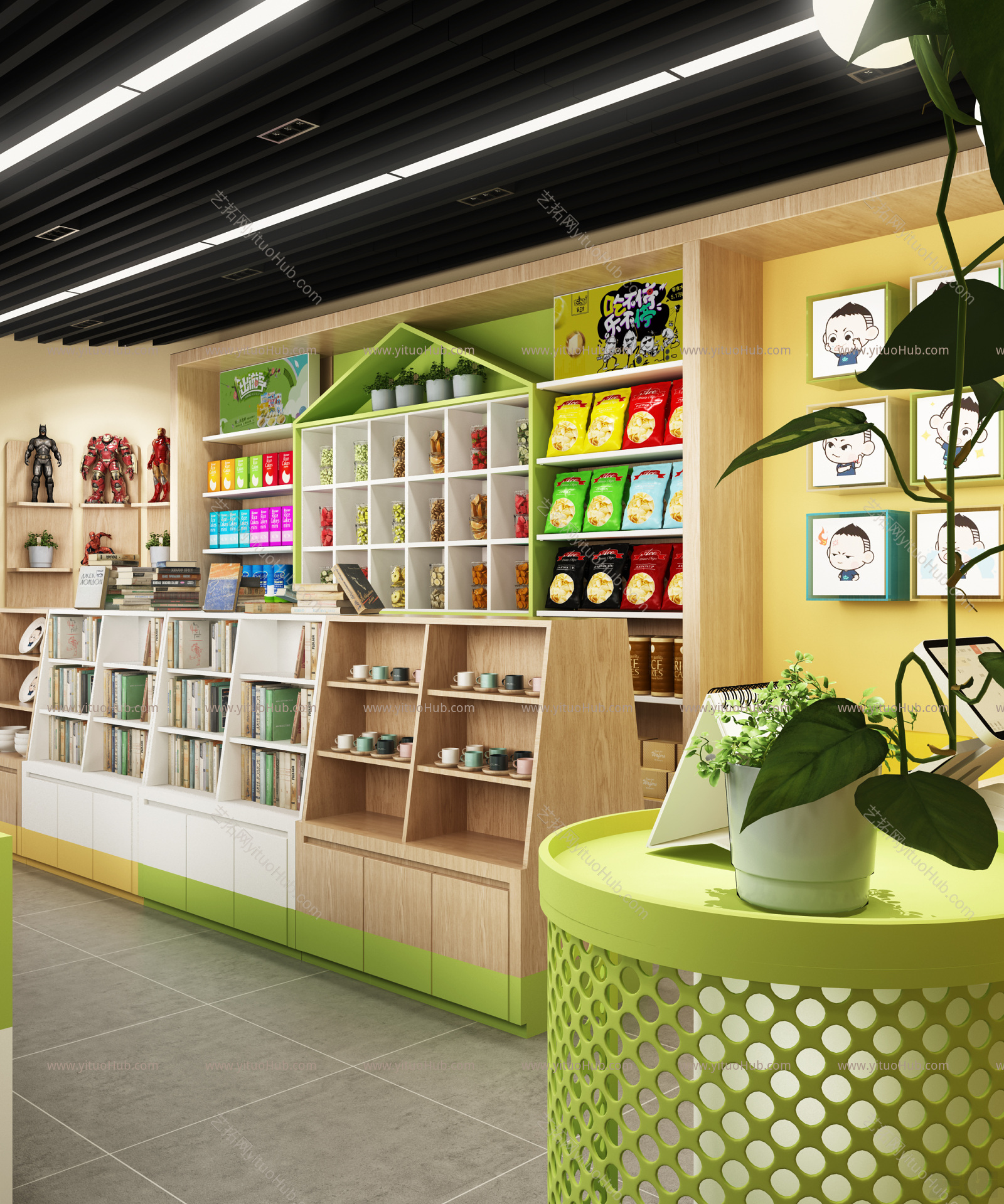 现代礼品店 专卖店 影院店 公仔