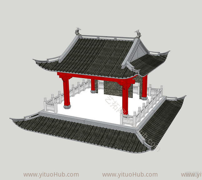 中国古建戏台