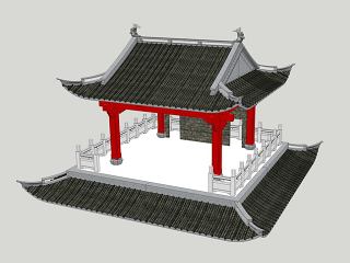 中国古建戏台
