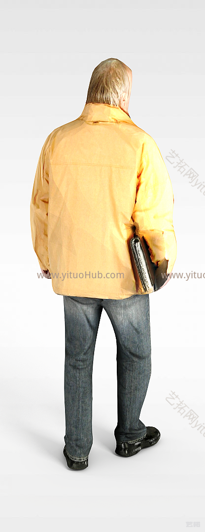 现代老年人模型