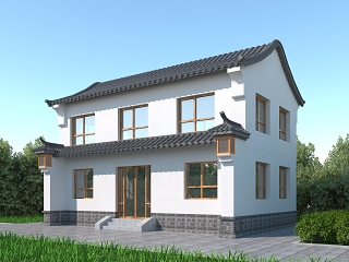 中式双层住宅