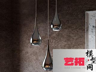 现代水滴吊灯