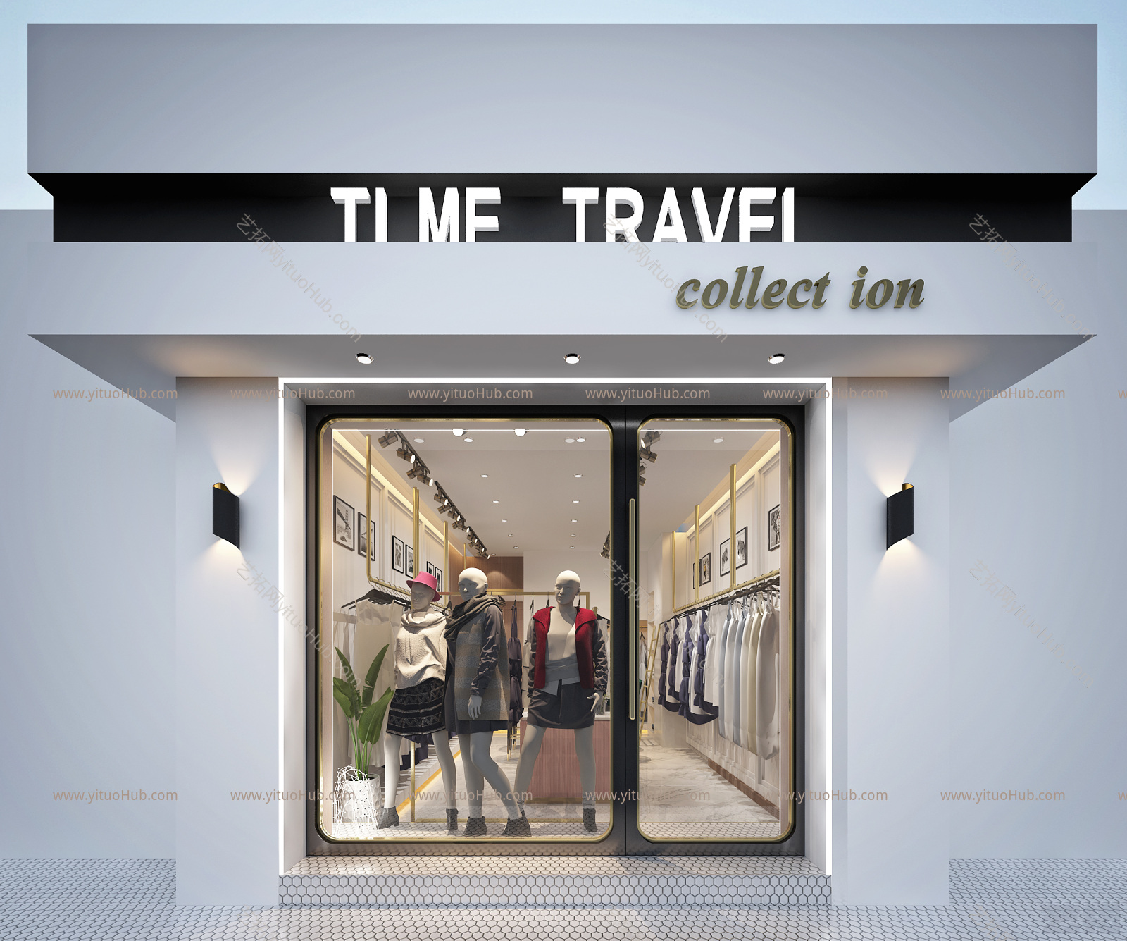 现代服装店 女装店